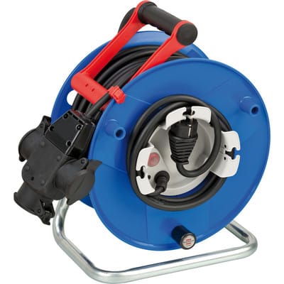 Garant G Kabeltrommel IP44 38+2m H07RN-F3G1.5 mit 3-fach Gummi-Kupplung