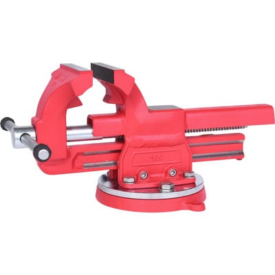 KS Tools Schraubstock mit Rundteller, 100 mm