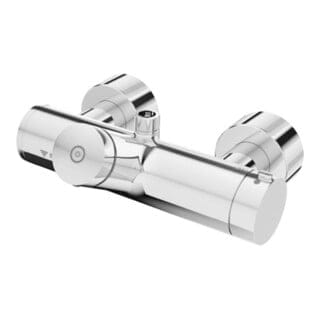 Schell Br-Selbstschl-Thermostat VITUS VD-SC-T Duschanschl ob, AP, Mischw, verchromt