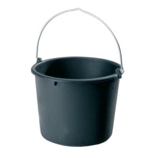 Baueimer Polyethylen- Regeneratg. schwarz 10 l