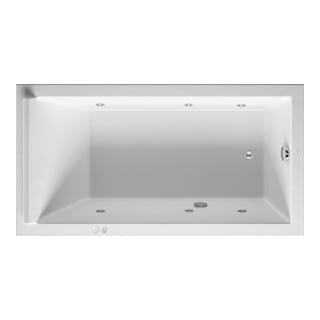 Duravit Whirlwanne Starck 170x90cm, Jet-Sys, EB-Version, 1 RS, we.