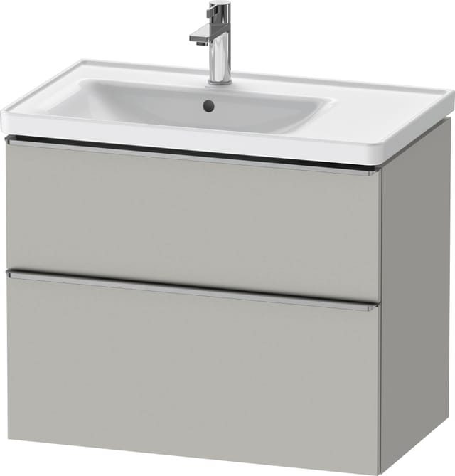Duravit Waschtischunterschrank D-Neo 78,4x45,2cm, 1 Kast, B L, ES geb/grau ma