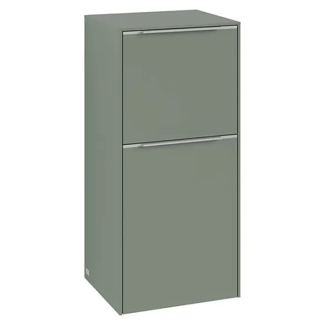 V&B Seitenschrank Subway 3.0 40x86x36,2cm, Sch L/Gr Alu gl, so gre.