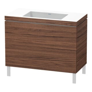 Duravit Waschtischunterschrank c-bonded L-Cube 100x48cm, o HL, N dkl., 2 Ausz., steh.