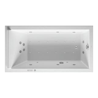 Duravit Whirlwanne Starck 170x90cm, Combi E, EB-Version, 1 RS, we.
