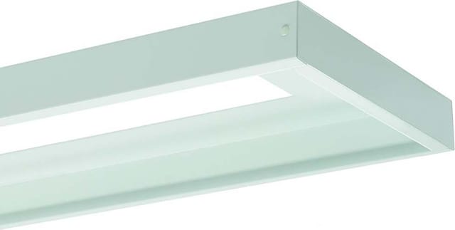 Ridi-Leuchten Metallrahmen weiß ZBS-AR FPL-EE 1245