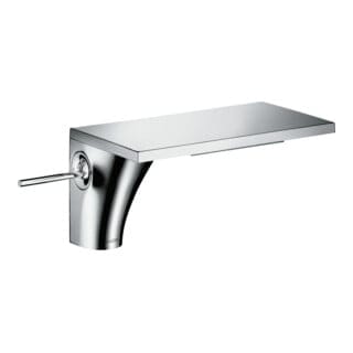 hansgrohe Waschtisch-Einhebelmischer 110 Axor Massaud A 100mm, unver Abl.garn, brush. bla vc