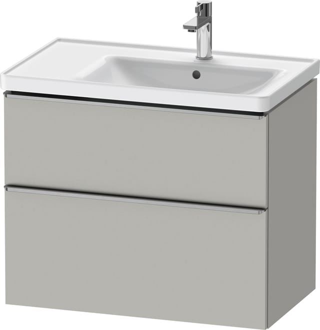 Duravit Waschtischunterschrank D-Neo 78,4x45,2cm, 1 Kast, B R, ES geb/grau ma