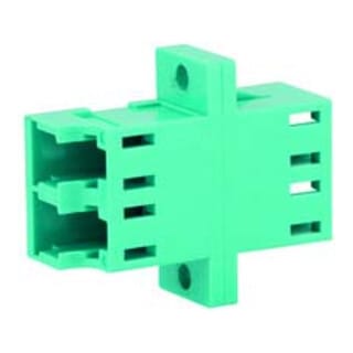 Telegärtner LC-Duplex Kupplung Flansch türkis Bronzehülse 100007158