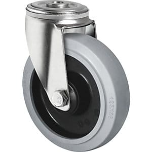 Cascoo Rückenlochlenkrolle Ø 125 Mm Serie R4e2 Kugellager