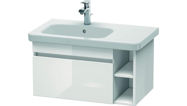Duravit Waschtischunterschrank DuraStyle 73x44,8cm, B L, bas. matt/we ma, 1 Ausz.