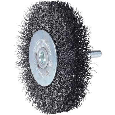 KS Tools Stahldrahtbürstenscheibe 0,3mm, Ø 80mm