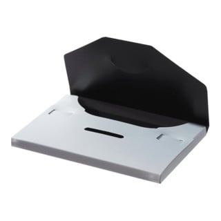 Eichner PP-Visitenkartenbox silber