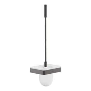 hansgrohe WC-Bürstengarnitur Axor universal Wandmontage, brushed black chrome