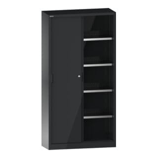 Lista Schiebetürschrank (BxTxH) 1000x580x1950mm KEY Lock R7016
