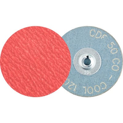 PFERD TOOLS COMBIDISC Keramikkorn Mini-Fiberscheibe CDF Ø 50mm CO-COOL120 für Stahl und Edelstahl