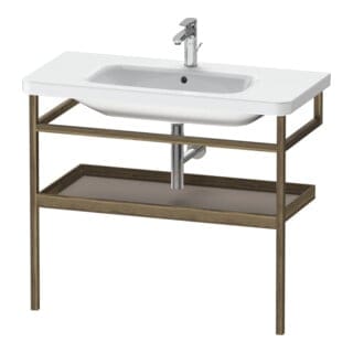 Duravit Handtuchhalter DuraStyle 94x44cm, bas. m/amerik. Nussb, m Ablage