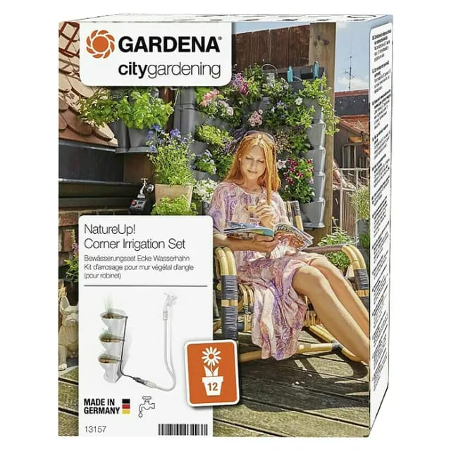 GARDENA NatureUp! Bewässerungsset Ecke Wasserhahn