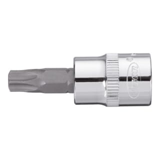 VIGOR Innenvierkant Antrieb 10 = 3/8 Zoll TX Schraubendreher-Einsatz Innen TX Profil V2149 Vierkant hohl 10 mm (3/8 Zoll) Innen TX Profil T 47 Gesamtlänge: 49 mm