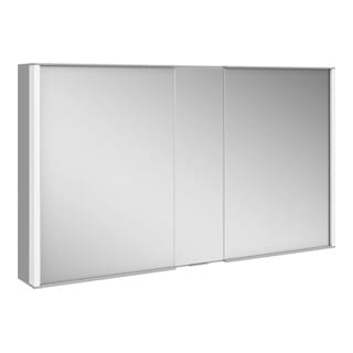 Keuco Spiegelschrank Royal Match 1200x700x160mm, si-el, 2 Dreht., 1 FF
