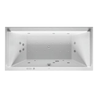 Duravit Whirlwanne Starck 180x90cm, Combi E, EB-Version, 2 RS, we.
