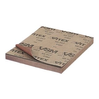 VSM Schleifgewebe (A) braun, sehr flexibel KK 114 F, 230x280 mm, Körnung: 600
