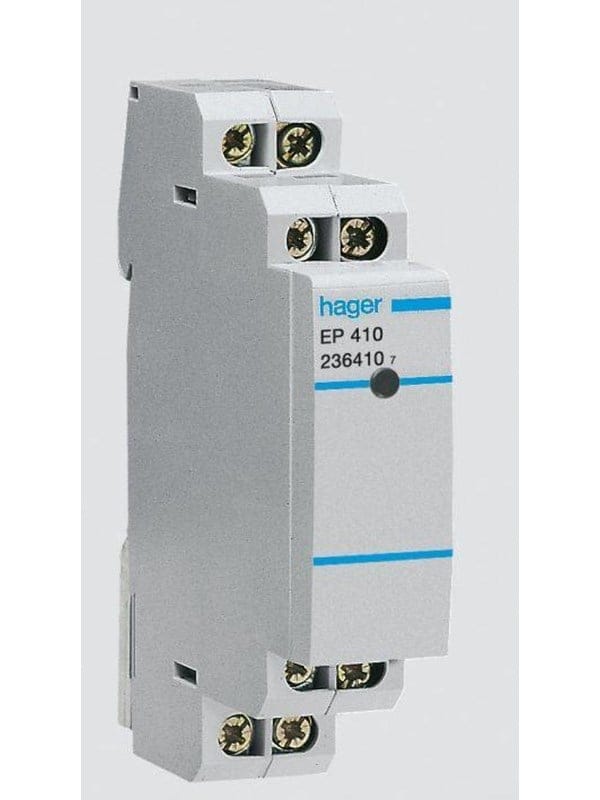 Hager Fernschalter 1S 8 bis 24V EP411
