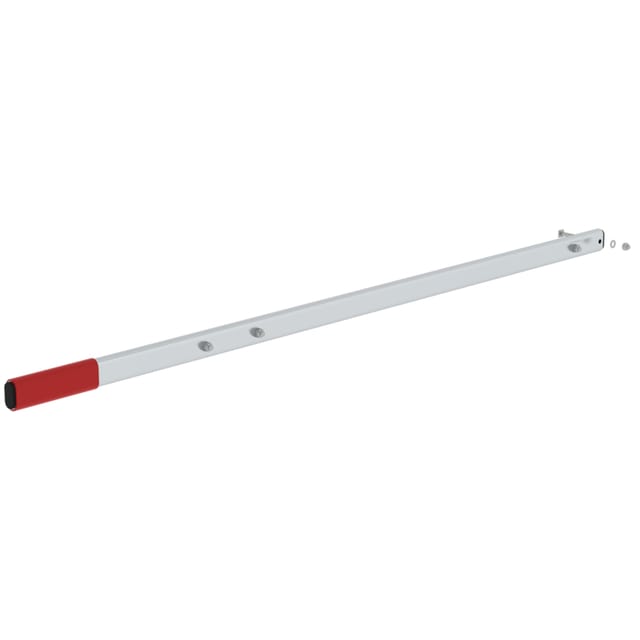 Munk Schiebegriff inkl. Schrumpfschlauch für Arbeitspodest fahrbar 5 stufig, Länge 1380 mm