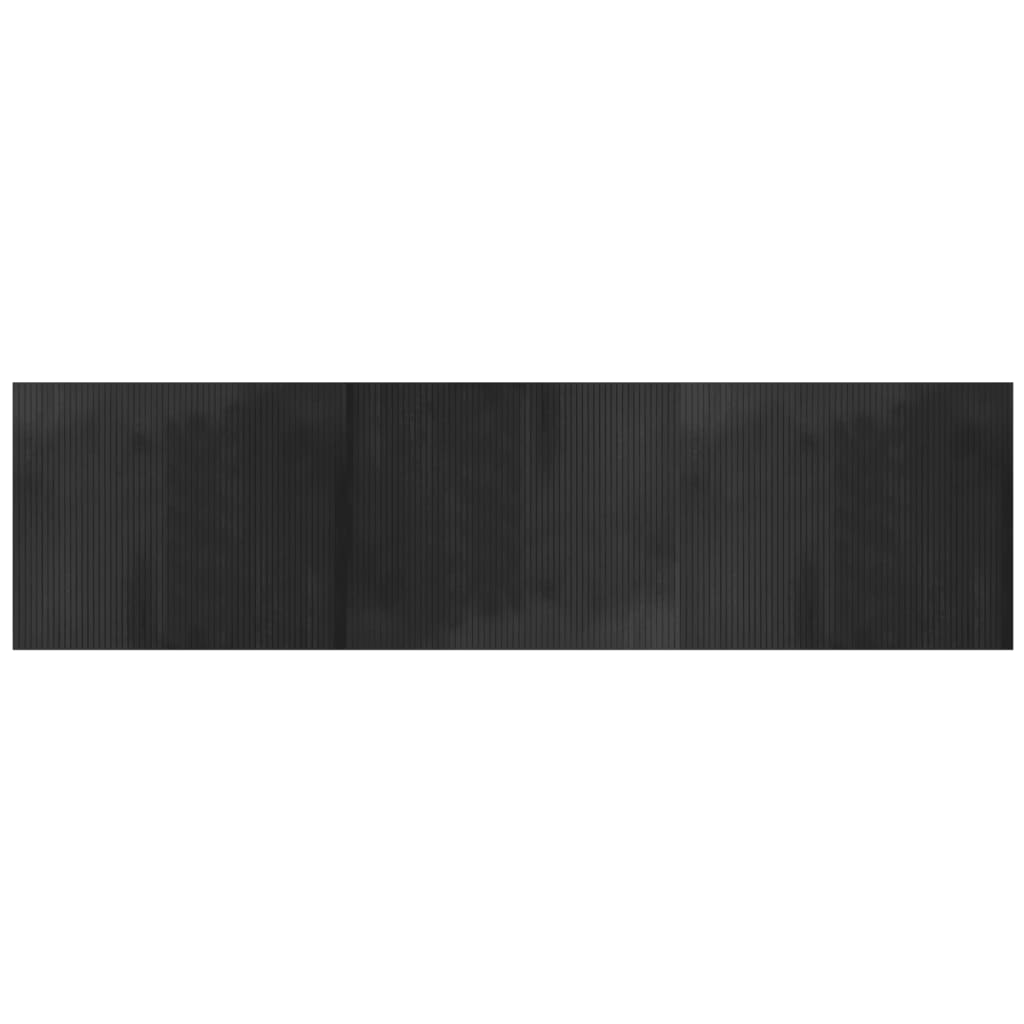 Maison Exclusive - Teppich Rechteckig Grau 80x300 Cm Bambus
