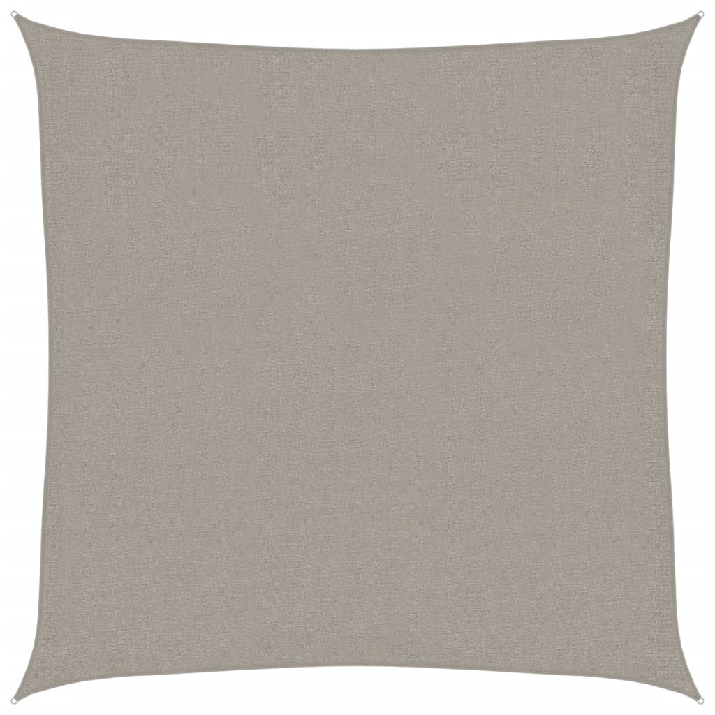 Maison Exclusive - Sonnensegel 160 G/m² Quadratisch Hellgrau 3,6x