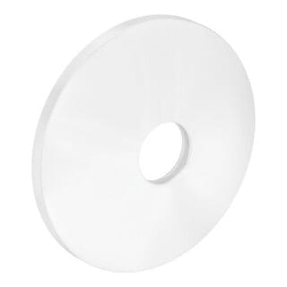 hansgrohe Verlängerungsrosette d= 90mm, aus Metall, mattweiß
