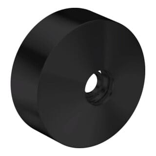 hansgrohe Verlängerungsrosette d= 80mm, aus Metall, mattschwarz