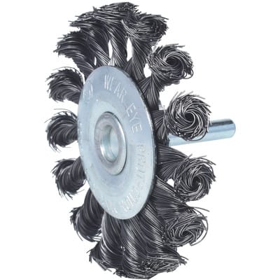 KS Tools Stahldrahtrundbürste 0,3mm, Ø 75mm