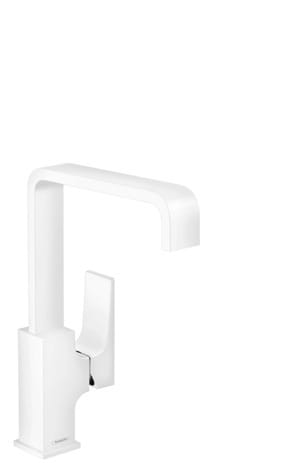 hansgrohe Waschtisch-Einhebelmischer 230 Metropol m HG, Pus-Op-Abl, Ausl. 165mm, m.-we