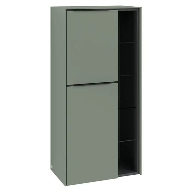 V&B Mittelschrank Subway 3.0 57,4x120x36,2cm, Sch L/Gr vo b, so gre.