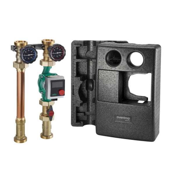 Oventrop Anbindsyst. Regumat S-180 DN 32, Grundfos-Pumpe ALPHA2, 32-60