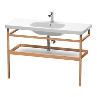 Duravit Handtuchhalter DuraStyle 114x44cm, bas. m/amerik. Nussb, m Ablage