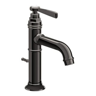 hansgrohe Waschtisch-Einhebelmischer 100 Axor Montreux A 142mm, m Zugst.Abl.Gar., pol. bla vc