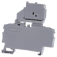 WAGO GmbH& Co. KG Sicherungsklemme 0, 25-2, 5qmm grau 2002-1611