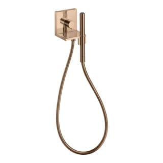 hansgrohe FMS Axor Starck 120/120 sq UP-Handbrausemodul, eck., pol. red gold