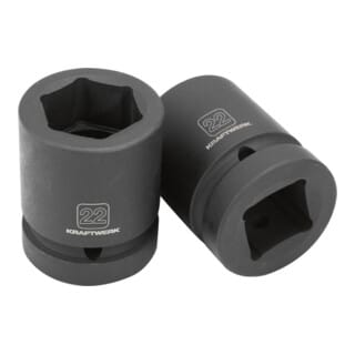 Kraftwerk - 1' Tiefe Schlag-stecknuss 22 Mm