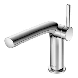 Keuco Waschtisch-Einhebelmischer 120 Edition 400 Ausl. 153mm, m Abl.garn, bron gebürstet