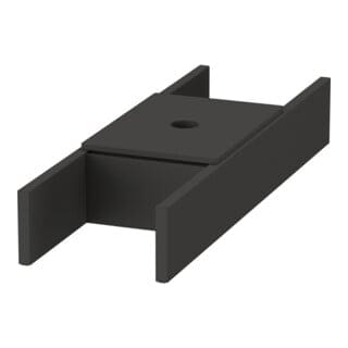 Duravit Inneneinteilung 11,5x37cm, nachr., m Deck, sw
