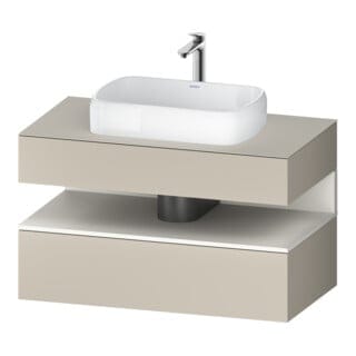 Duravit Waschtischunterschrank Qatego 100x55x60cm, w m/ta m, Pl, 1 Schubkast.