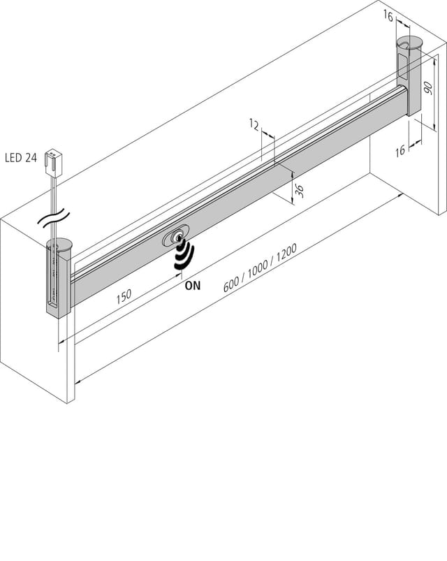 Hera LED-Trafo 24V/5W 20604002301