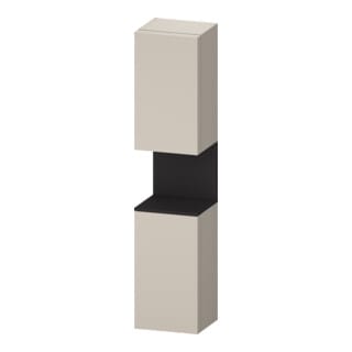 Duravit Hochschrank Qatego 40x36x1760cm, 2 T, An l, gra m/ta ma