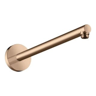 Hansgrohe Brausearm Axor 390mm, Wandmontage, Polished Red Gold