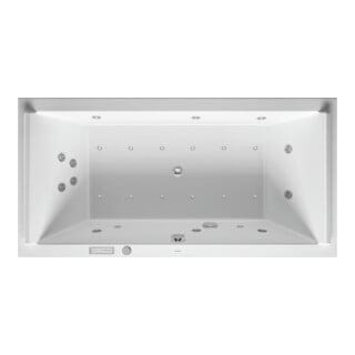 Duravit Whirlwanne Starck 200x100cm, Combi E, EB-Vers, 2 RS, we.