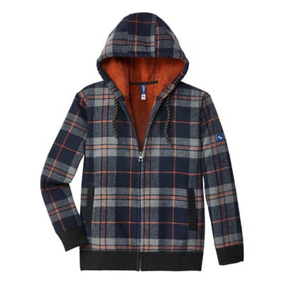 SCHEIBLER Thermojacke Curris schwarz/grau/orange Gr. L