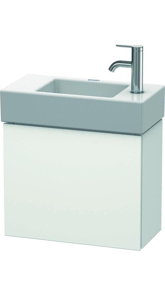 Duravit Waschtischunterschrank L-Cube 48x24x40cm, wandhängend, Tür links, weiß matt